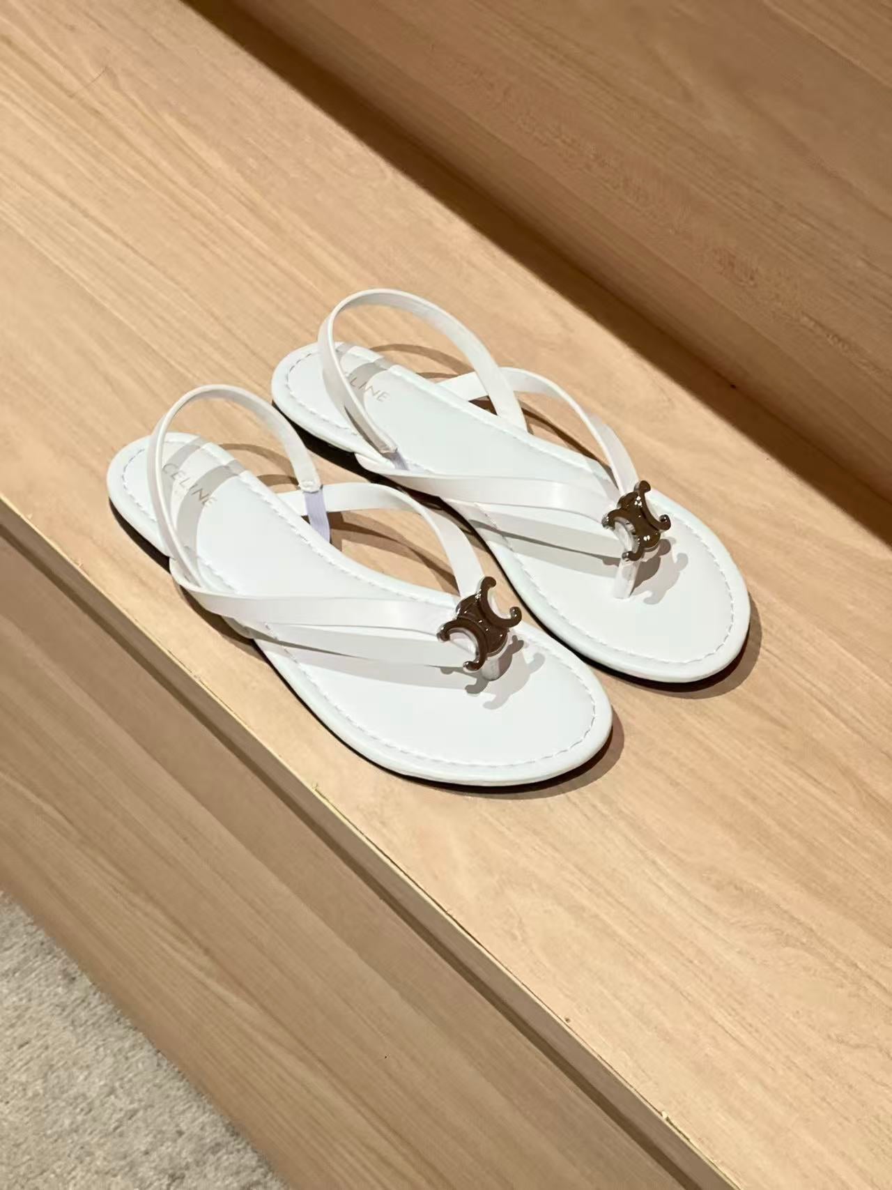 LOVESTAHL Stitched‑Detail Casual Summer Toe‑Post Sandals