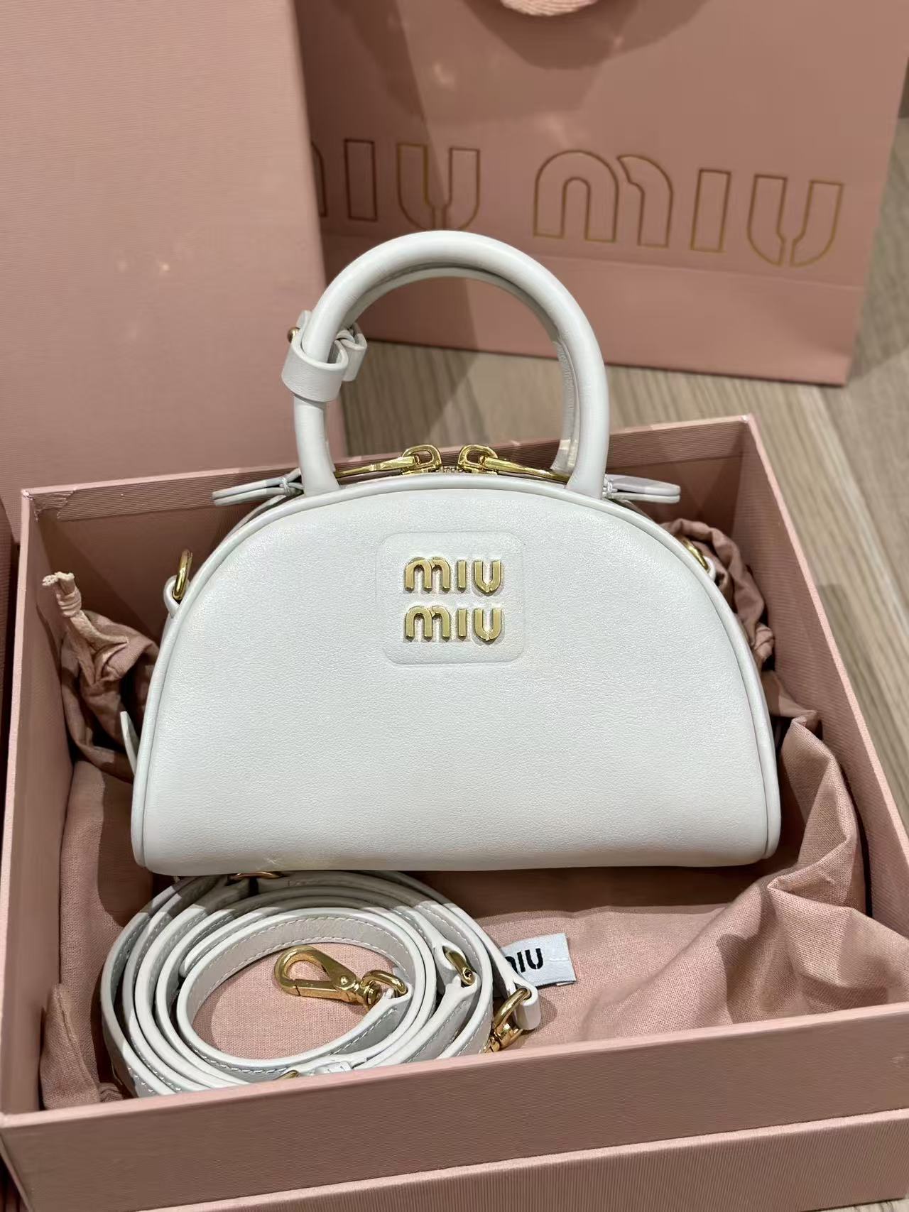 LOVESTAHL Mini Bowling Top‑Handle Handbag