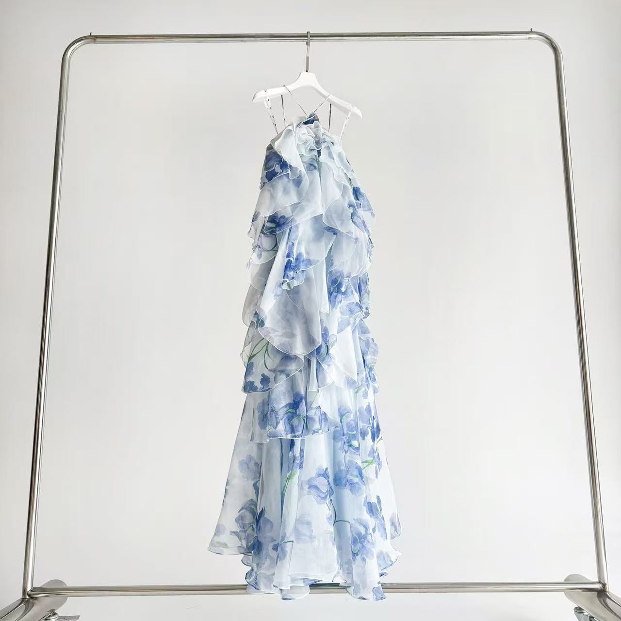 Blue dress