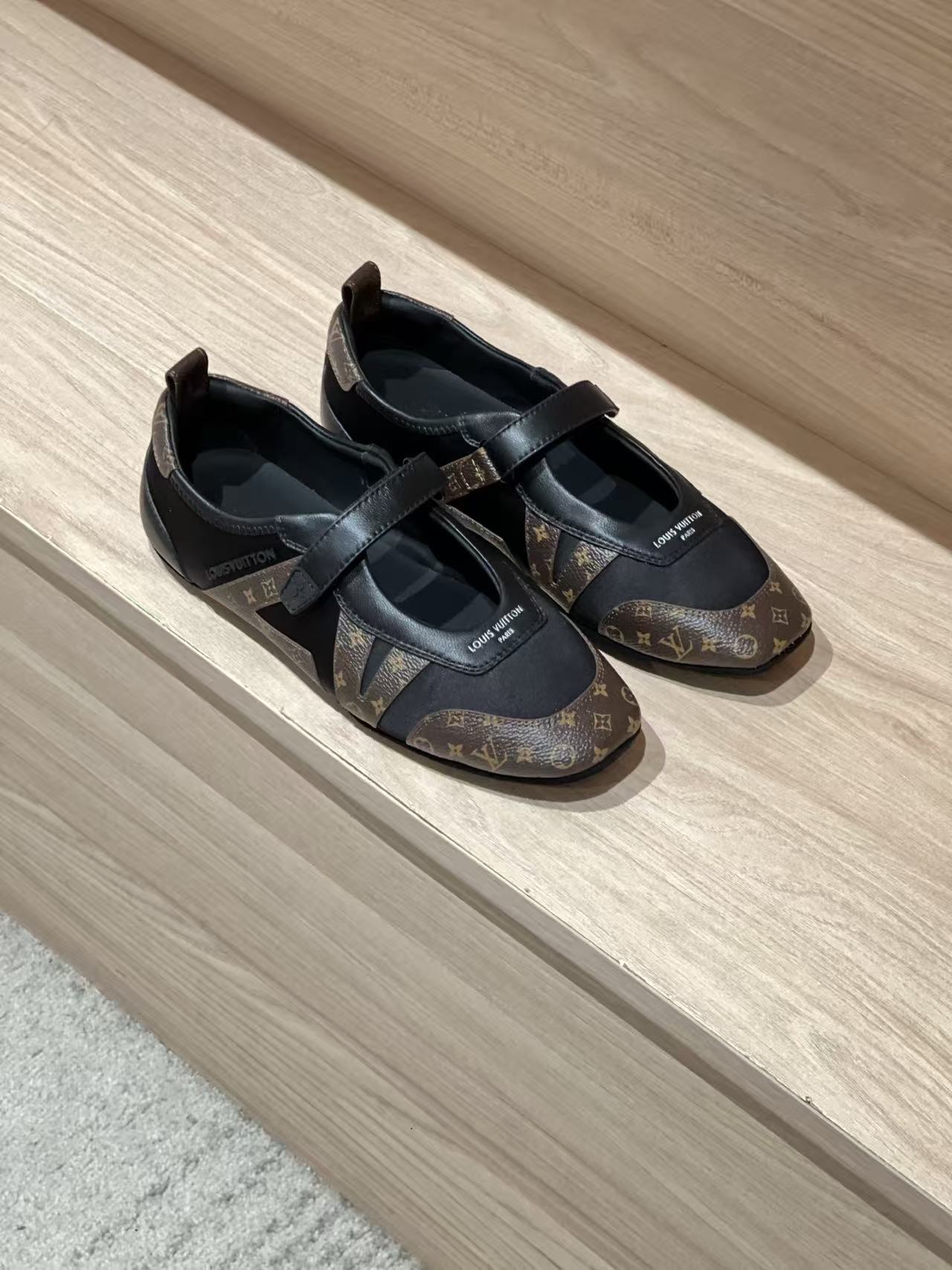 LOVESTAHL Mary‑Jane German‑Trainer Ballet‑Style Sneakers
