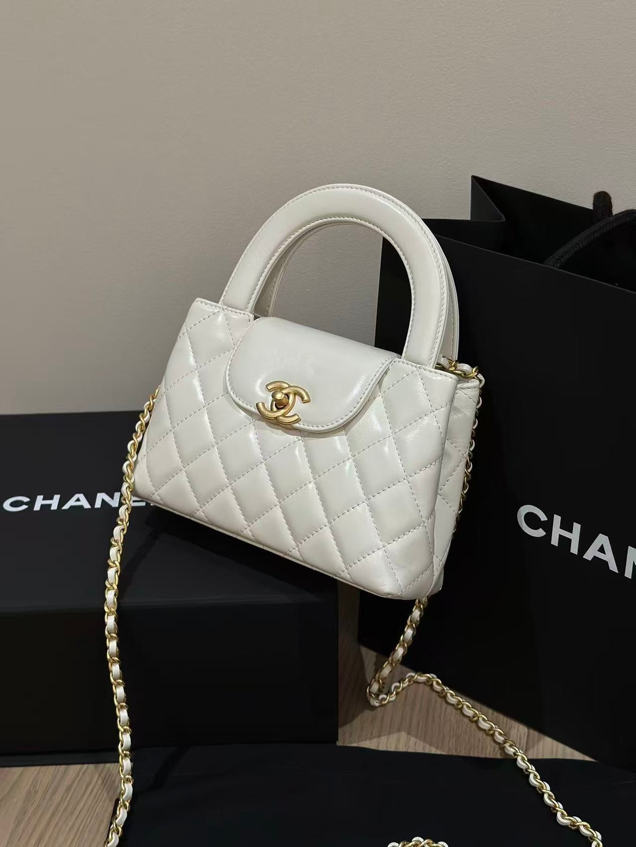 LOVESTAHL 23K Kelly Top‑Handle Handbag