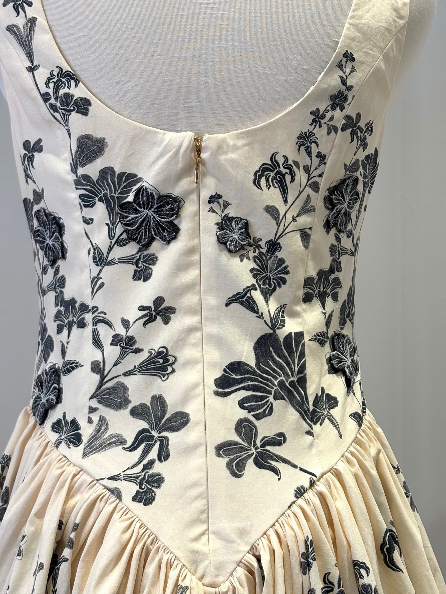 Lovestahl Square Neck Sleeveless Black Floral Mini Dress Women High Waist Flare A Line Short Dress Size S-XL Item G011