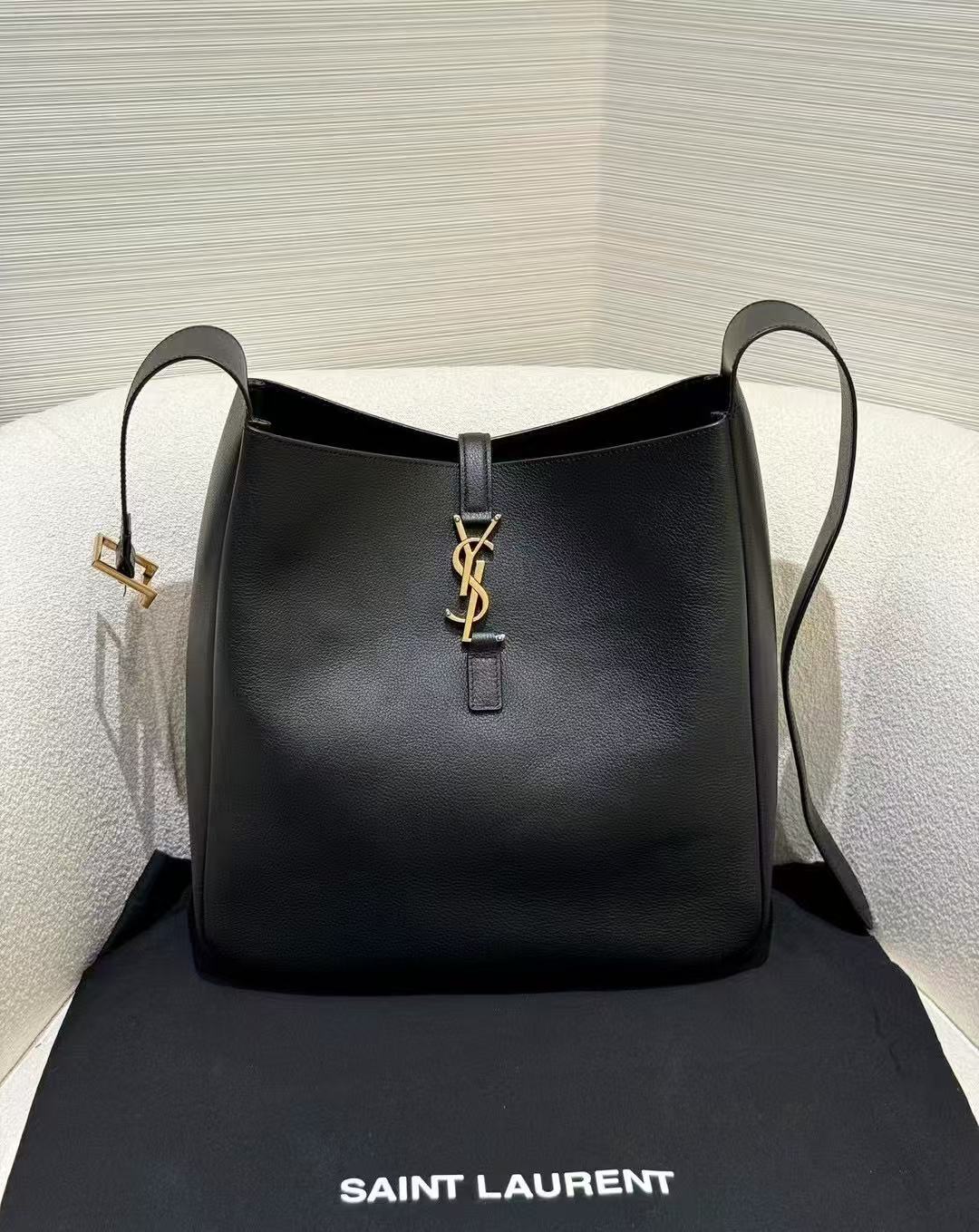 LOVESTAHL Exclusive Vintage Suede Hobo Underarm Bag Antique Custom Hardware Insert Buckle Large Capacity Retro Shoulder Bag Women Trendy Daily Handbag 29cm