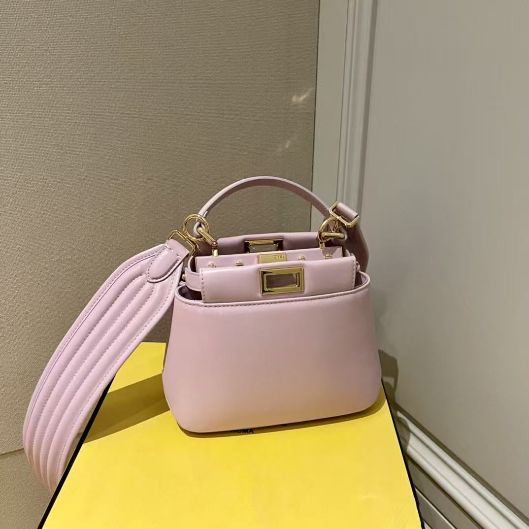 LOVESTAHL Peekaboo Iconic Mini Leather Cross‑Body Bag