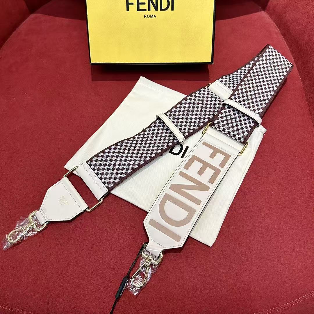 LOVESTAHL Houndstooth‑Pattern Adjustable Wide Bag Strap