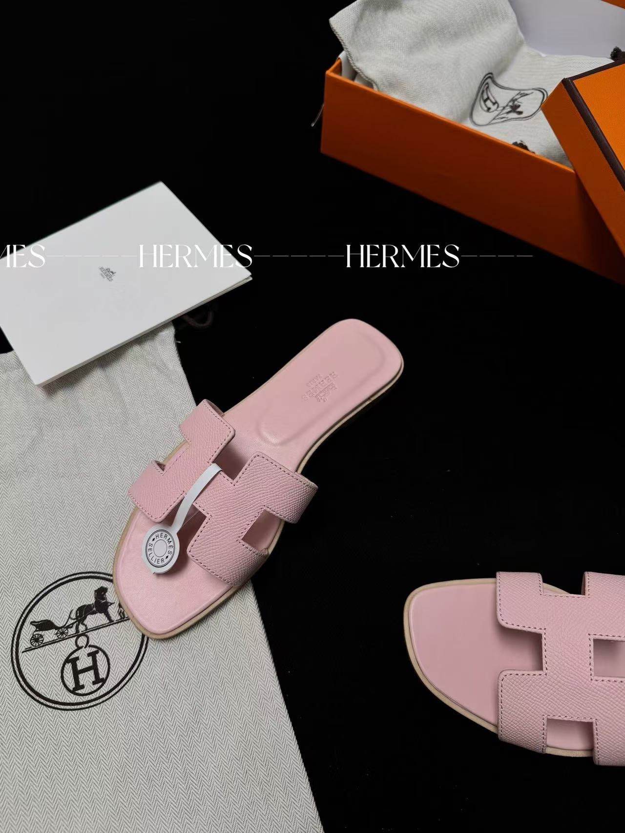 LOVESTAHL Handmade H Cutout Slide Sandals Imported Calfskin Sheepskin Double Genuine Leather Flat Slippers For Women Summer Resort