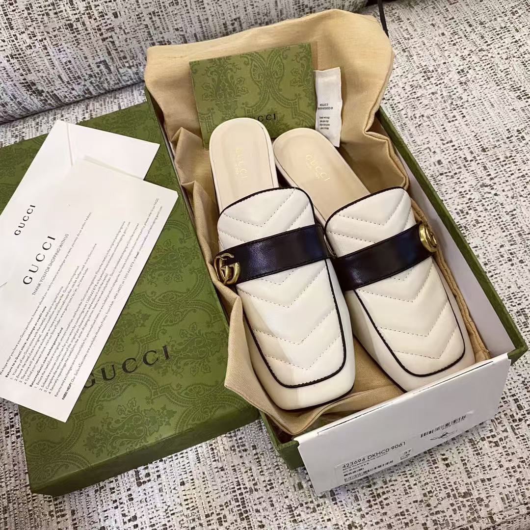 LOVESTAHL Princetown Horse‑Bit Leather Mule Slippers