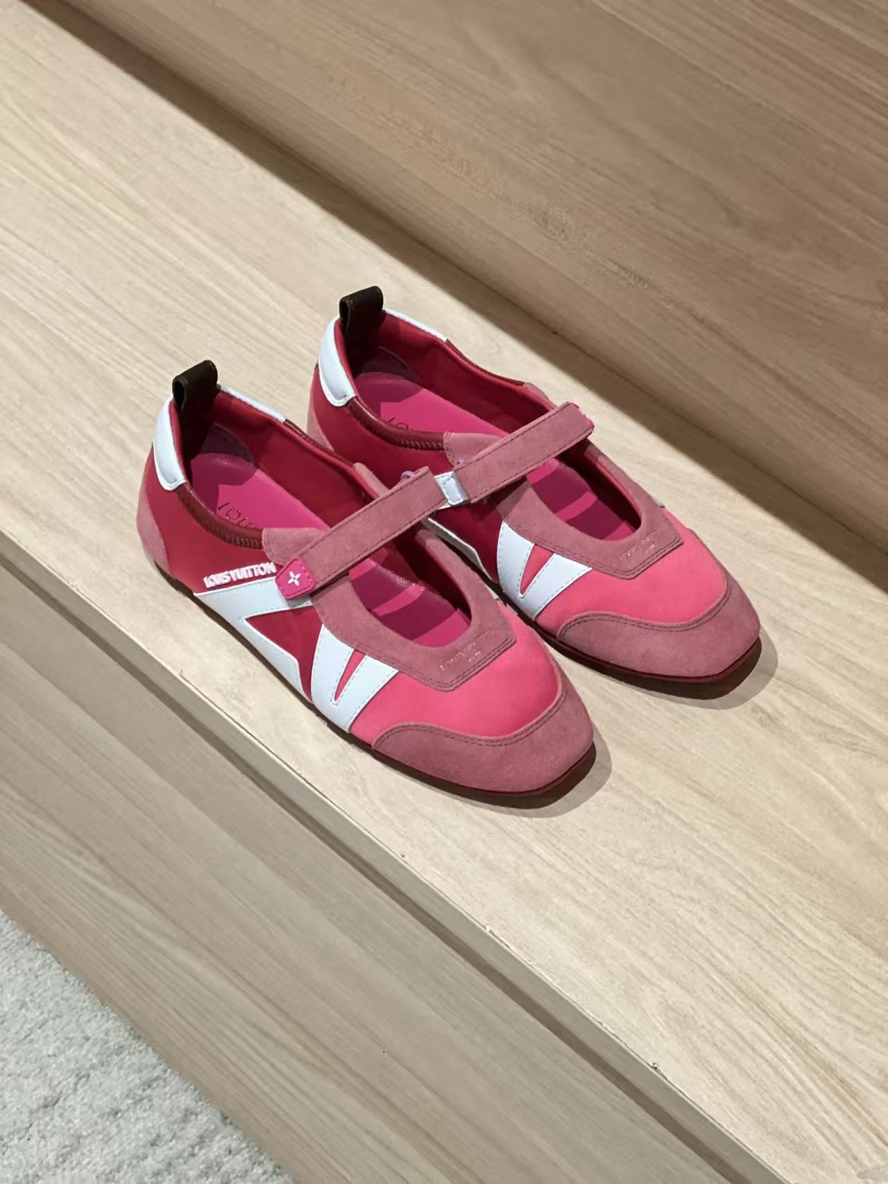 LOVESTAHL Mary‑Jane German‑Trainer Ballet‑Style Sneakers