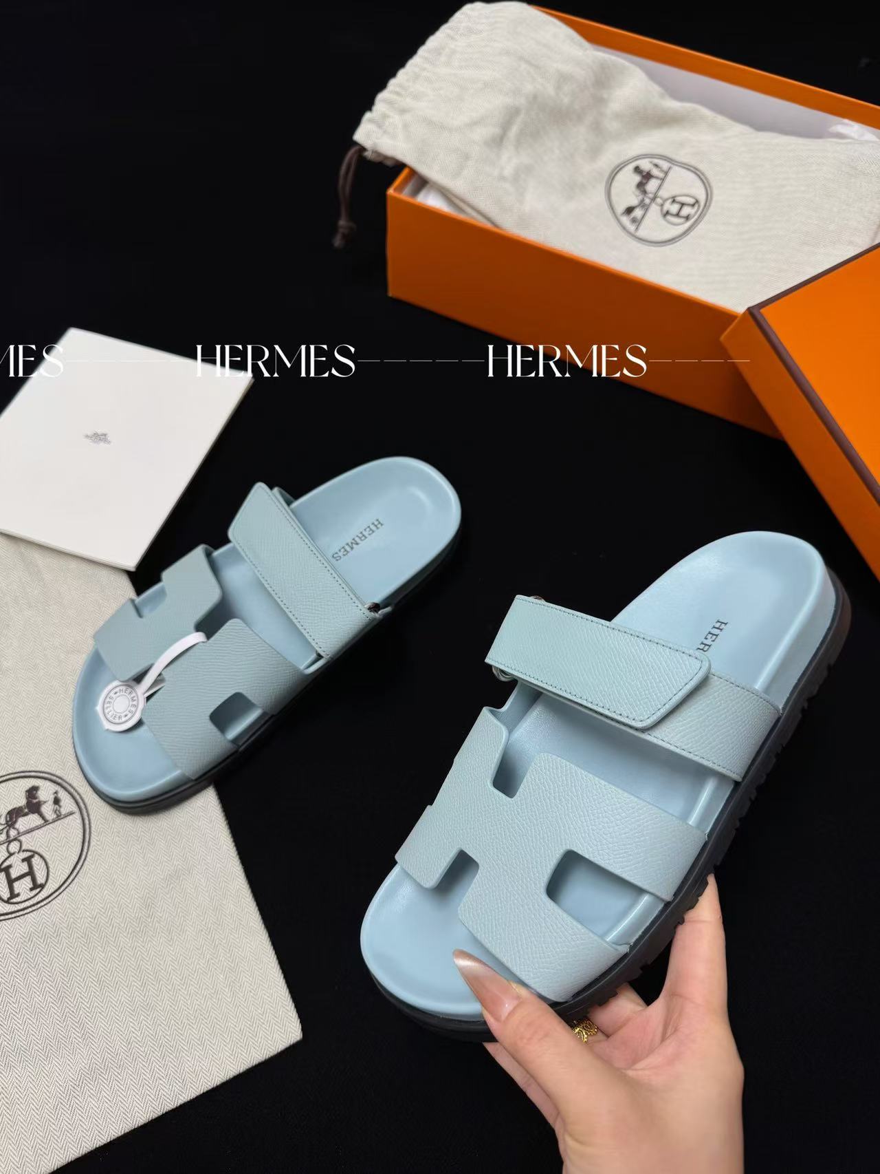 LOVESTAHL Adjustable Velcro H Strap Slides Genuine Top Grain Calfskin Sheep Suede 3cm TPU Platform Slip On Sandals For Women Summer Daily Outfit