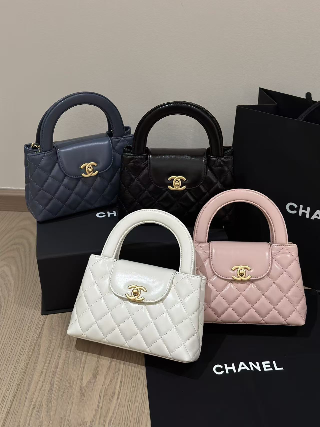 LOVESTAHL 23K Kelly Top‑Handle Handbag