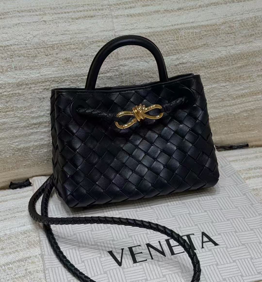 LOVESTAHL Mini Intrecciato Nappa Lambskin Top Handle Bag, Magnetic Closure Adjustable Strap Crossbody Shoulder Bag