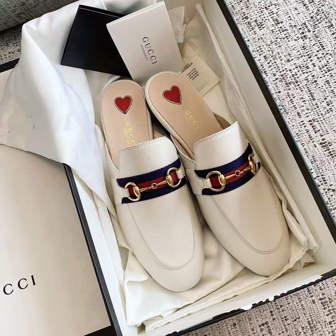 LOVESTAHL Princetown Horse‑Bit Leather Mule Slippers