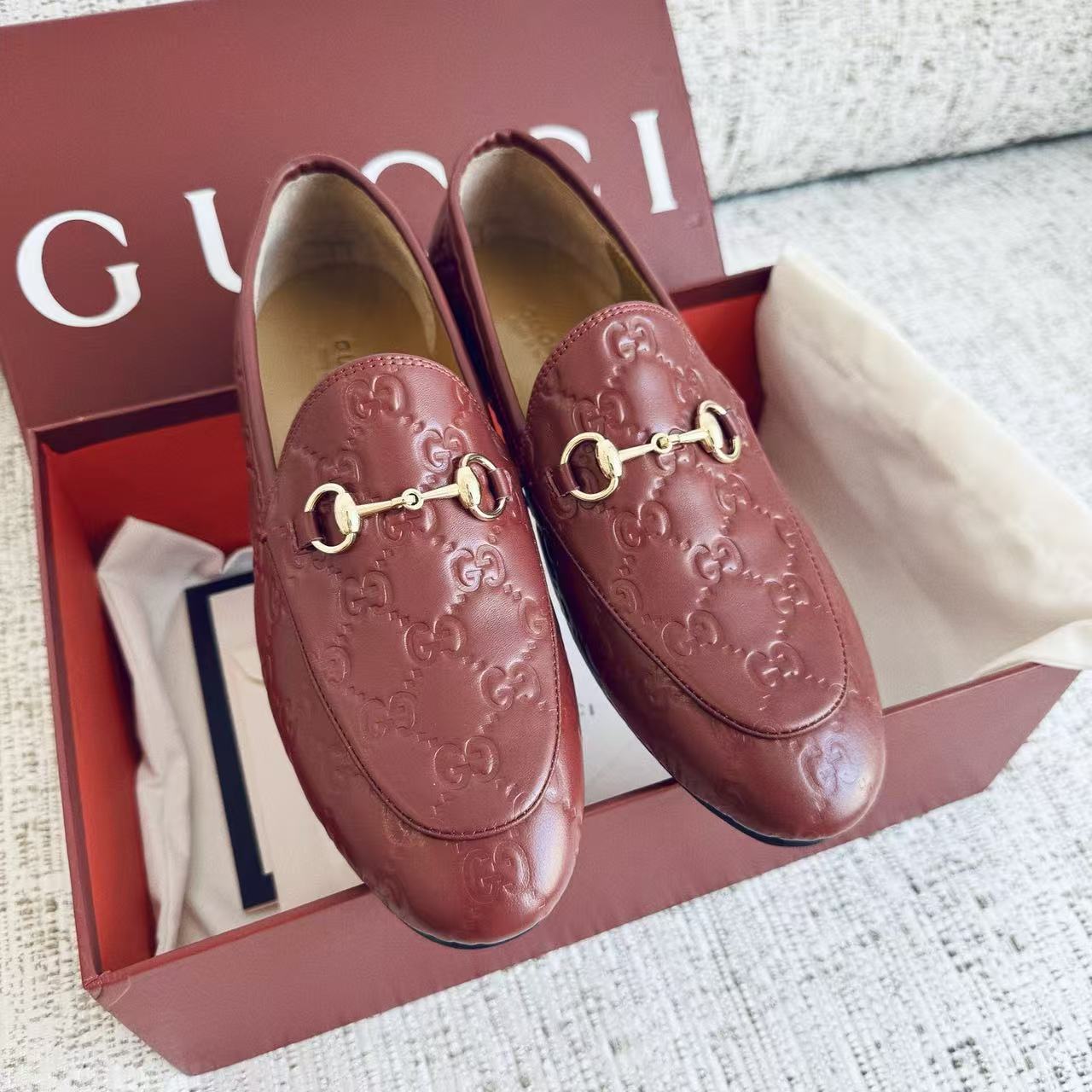 LOVESTAHL Princetown Horse‑Bit Leather Mule Slippers