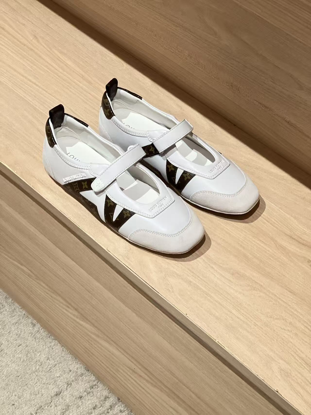 LOVESTAHL Mary‑Jane German‑Trainer Ballet‑Style Sneakers